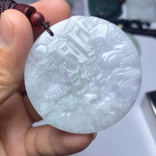 颈饰未镶嵌翡翠翡翠