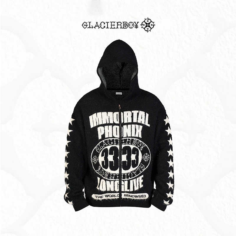 GLACIERBOY 33拉毛毛衣套装