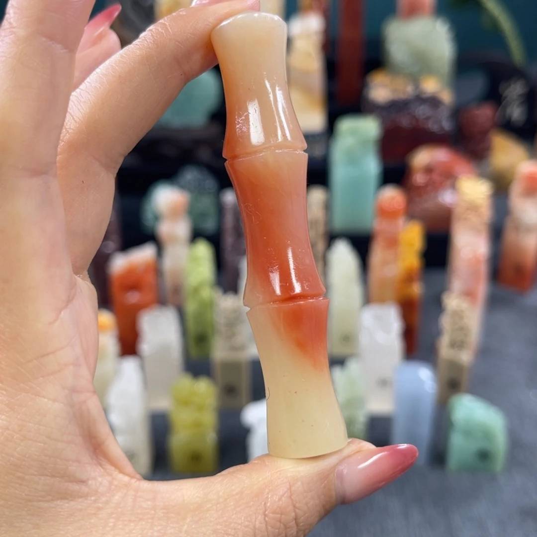 印石昌化石7573包邮包刻