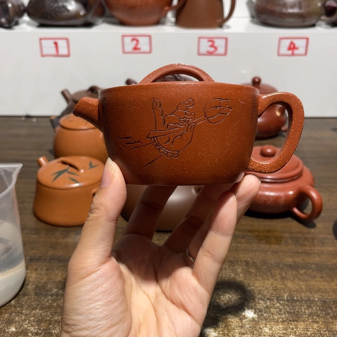 紫砂茶壶宜兴紫砂35.150CC