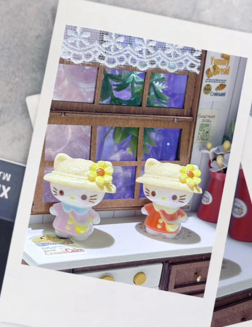 【叶子家-幼稚园kt体验装】diy树脂手工创意饰品手机配件饰品