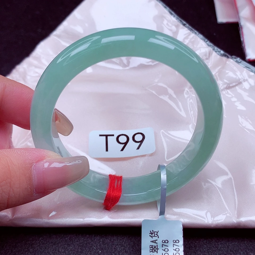翡翠未镶嵌手镯天然缅甸翡翠A货