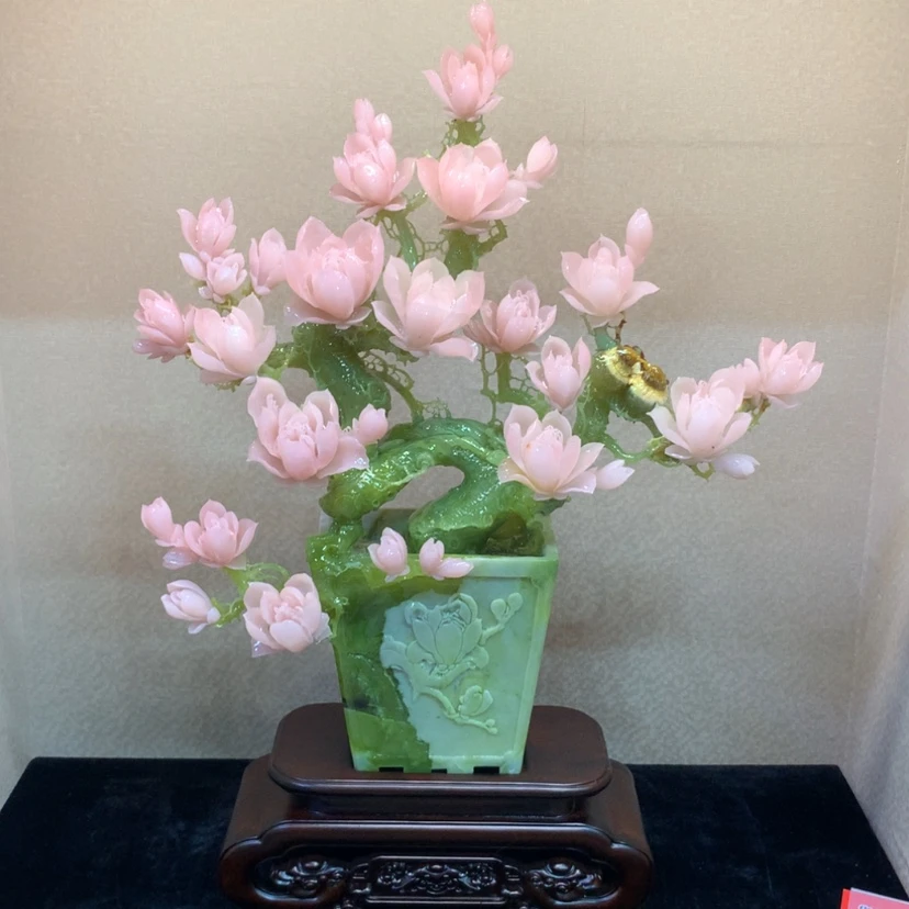 【闪购商品】未镶嵌蛇纹石玉摆件覆膜