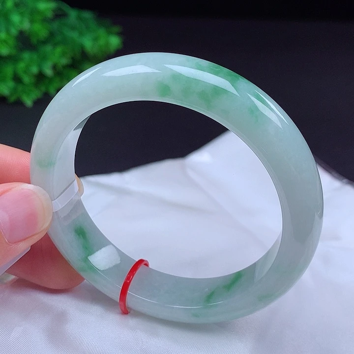 翡翠未镶嵌手镯57圈口432712