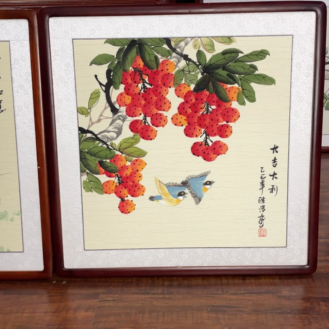 国画带框尺寸63*63厘米