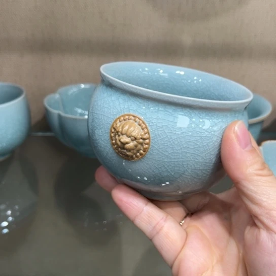 瓷片大宋名窑汝瓷茶具