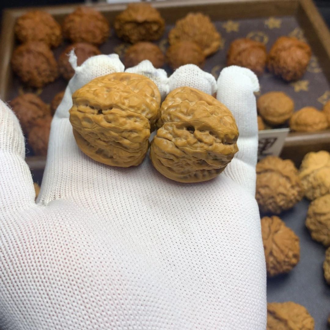 文玩核桃把件36蛤蟆