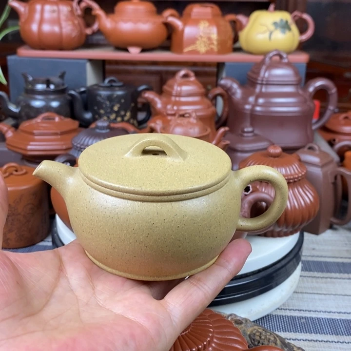 茶壶紫砂汉瓦220cc原矿本山绿特价