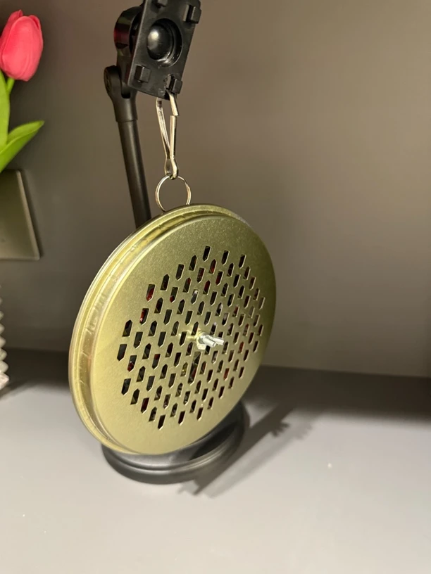 带盖随身带蚊香盒挂身上钓鱼专用户外蚊香盒园林摆件