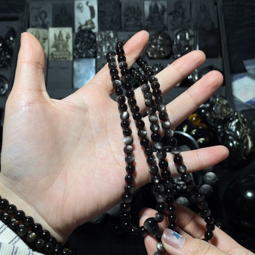 别***乎黑曜岩未镶嵌珠宝奇石