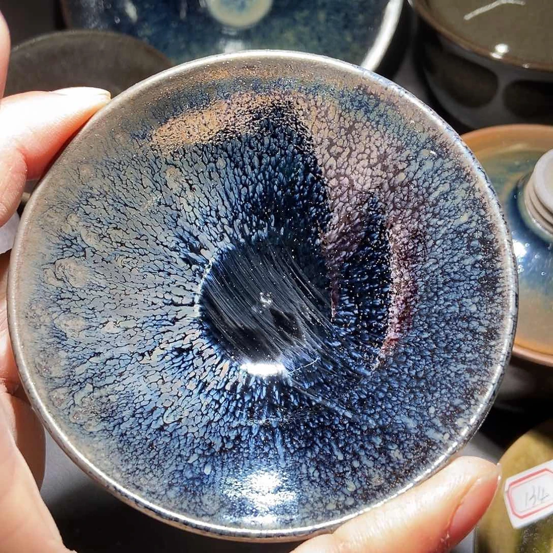 茶盏325 建阳建窑建盏微瑕