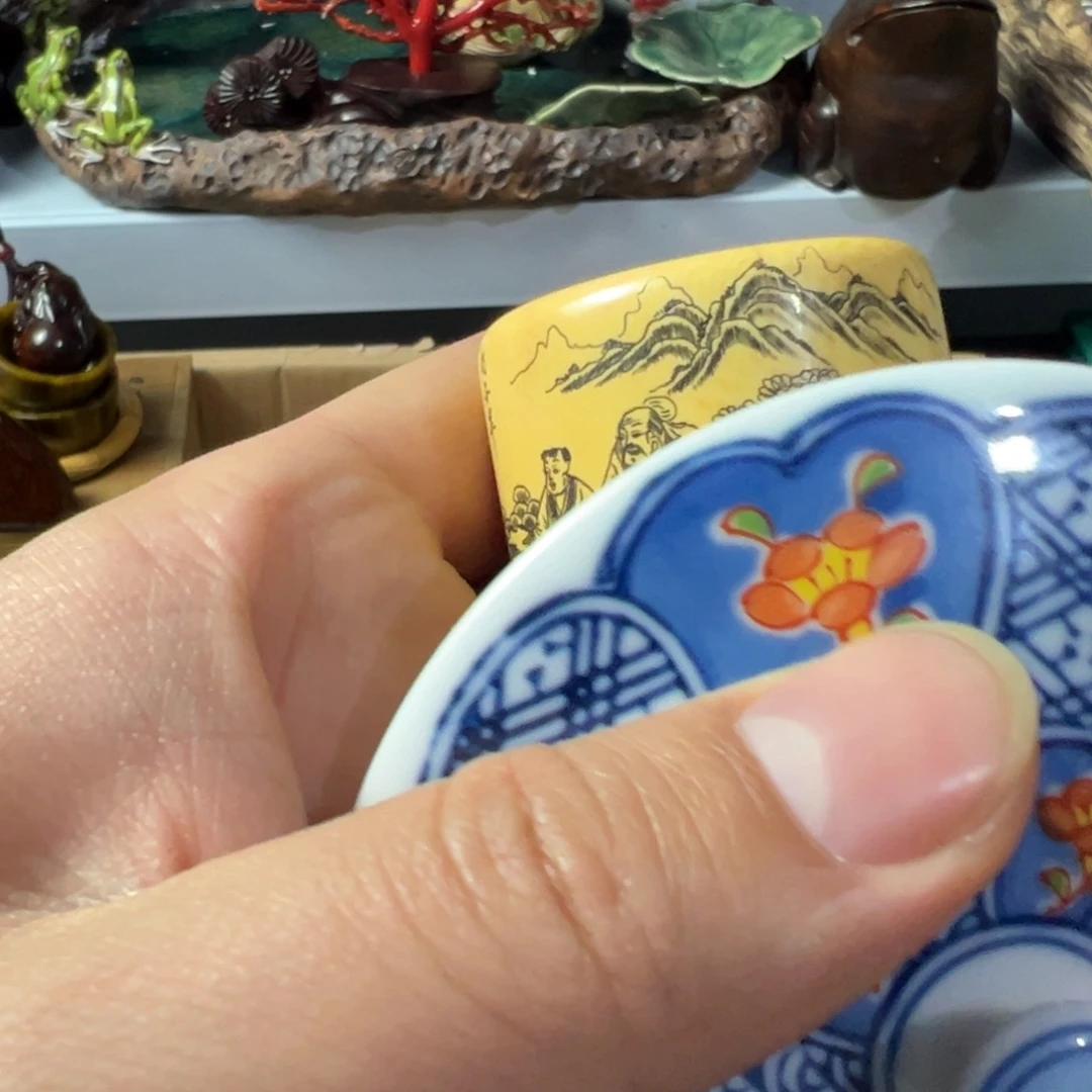 紫砂茶碗放漏场，全都漏