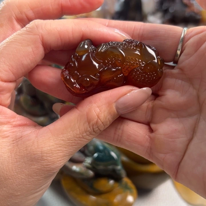 玛瑙/玉髓吊坠(不含链)未镶嵌