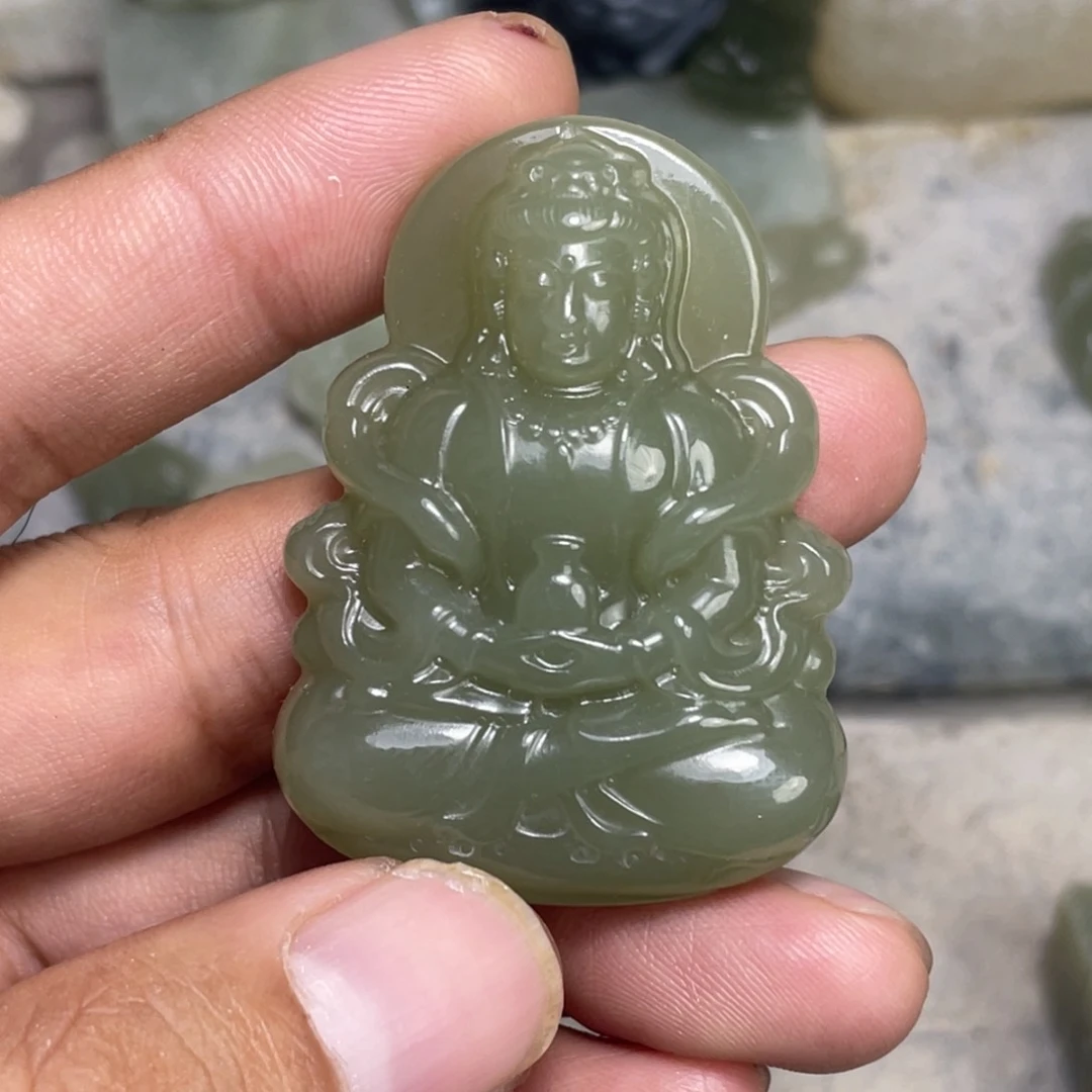 颈饰未镶嵌和田玉