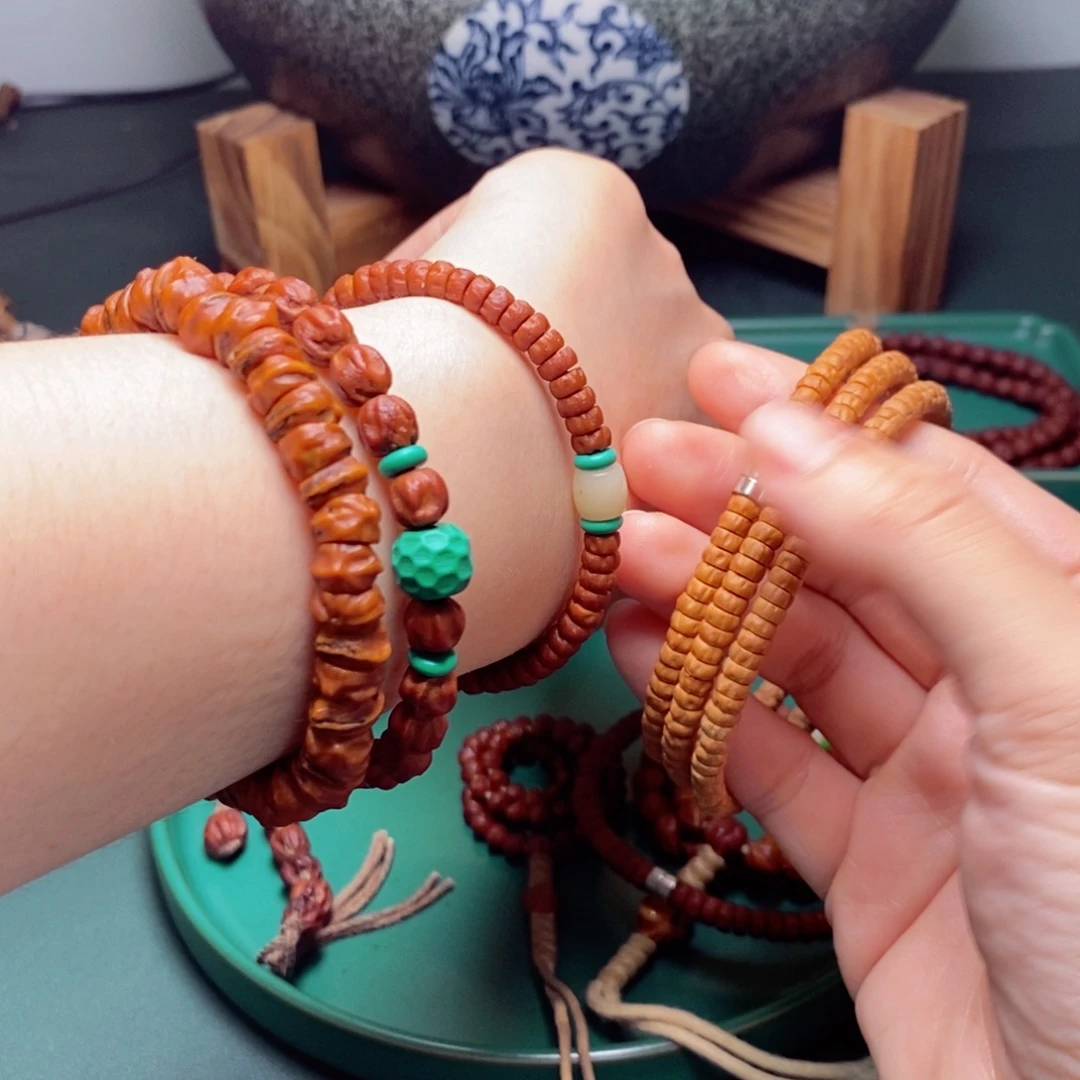 柏香籽/百香籽吊坠88.8伏魔圈