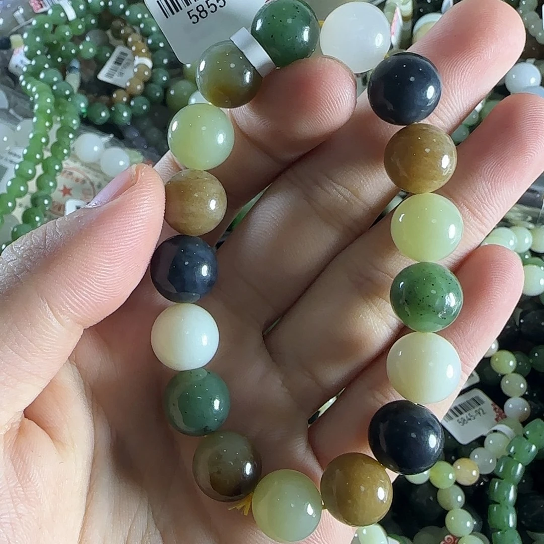 和田玉手链未镶嵌14