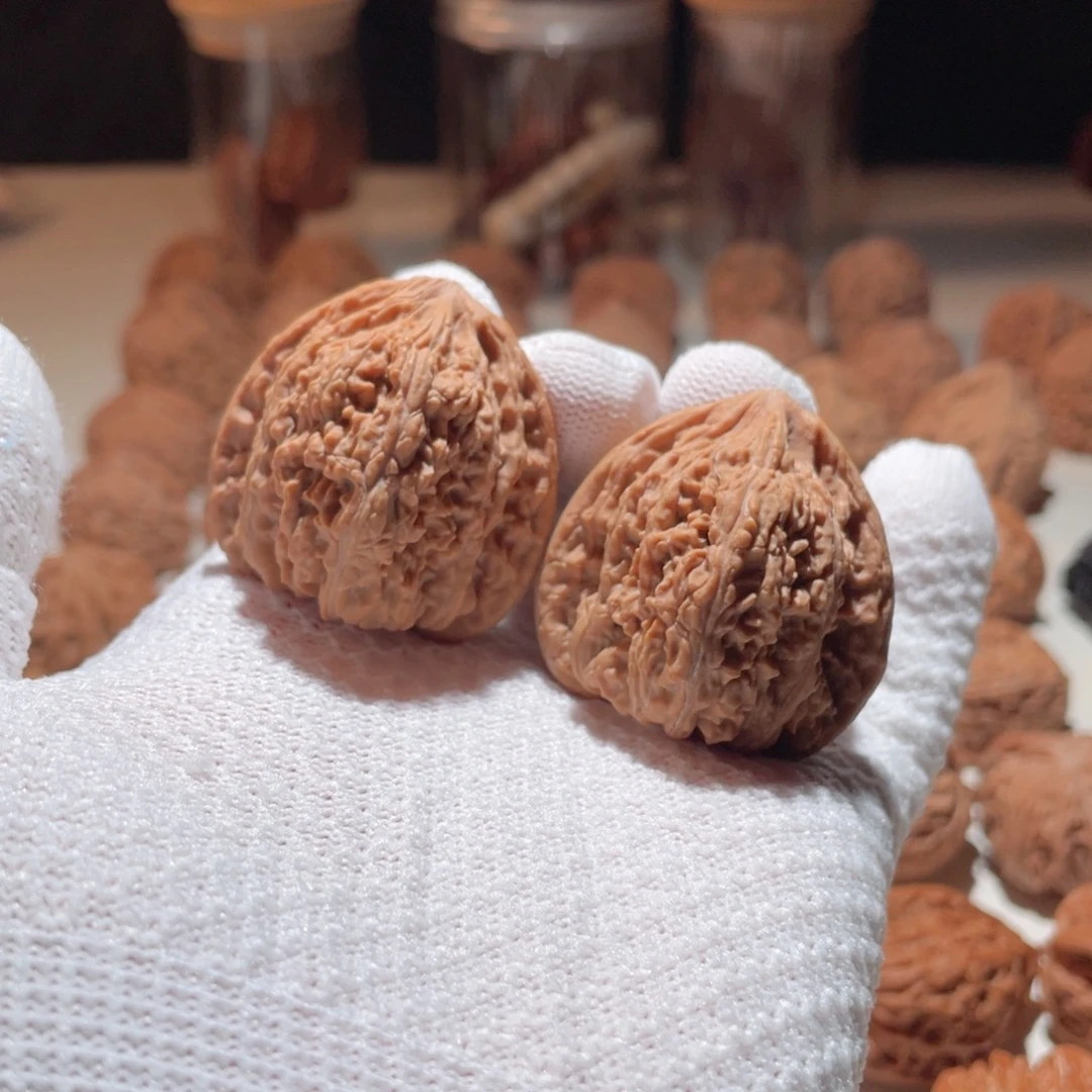 文玩核桃吊坠文玩核桃老款密纹39全品