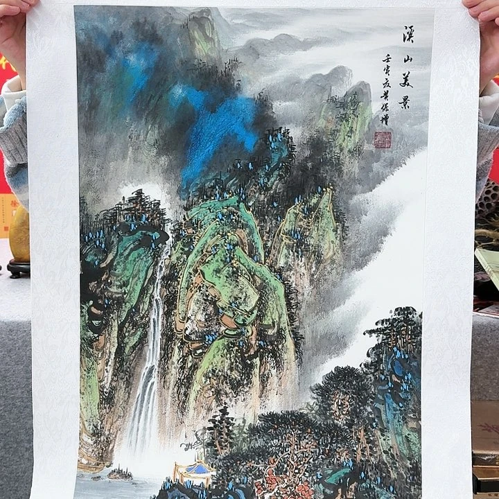 国画书法作品多次参加