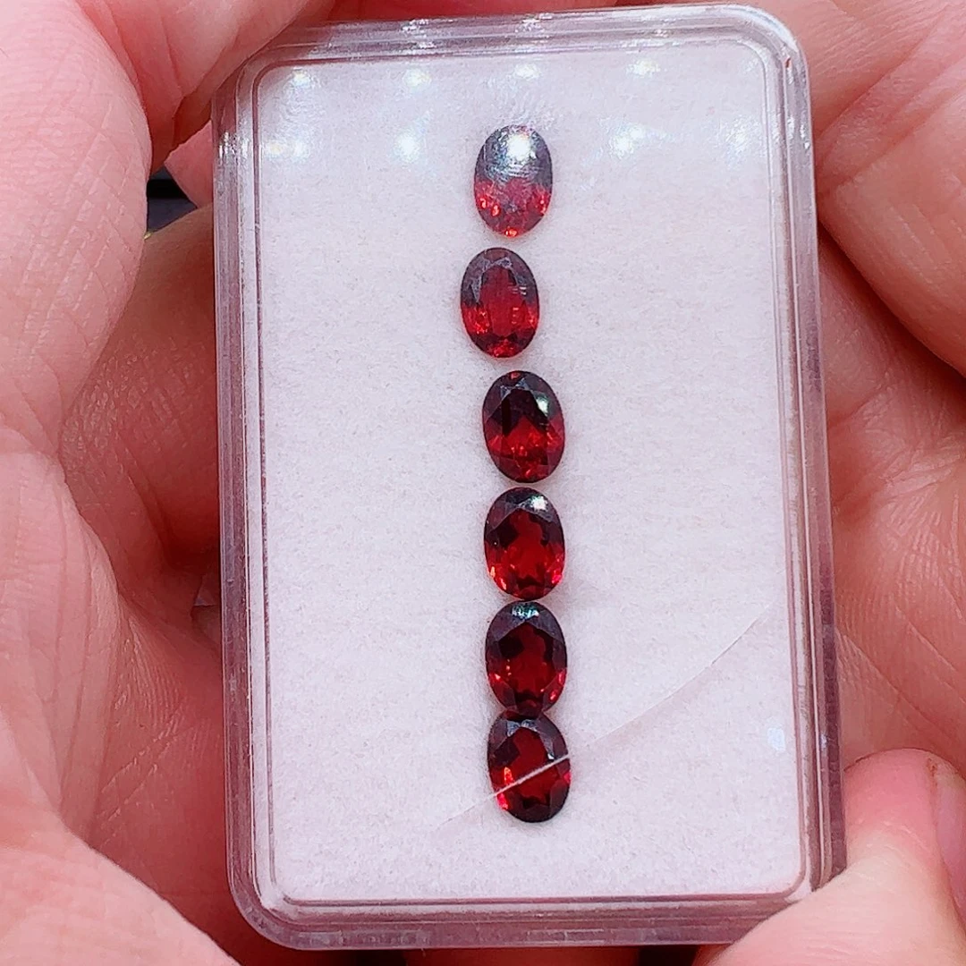 用***26颗5✖️7裸石未镶嵌石榴石