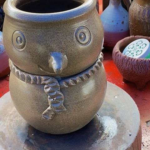 紫砂花盆高度21楼13手工处理