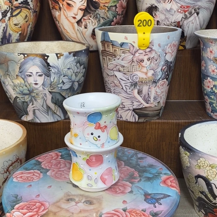 景德镇精品东老师美盆特价