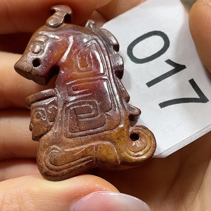 和田玉颈饰未镶嵌童****g