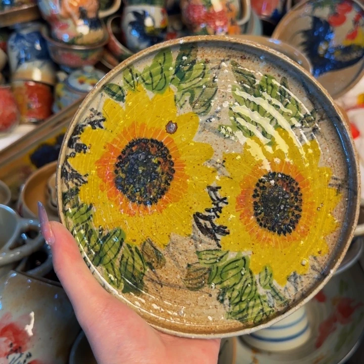 瓷片景德镇陶瓷手工手绘