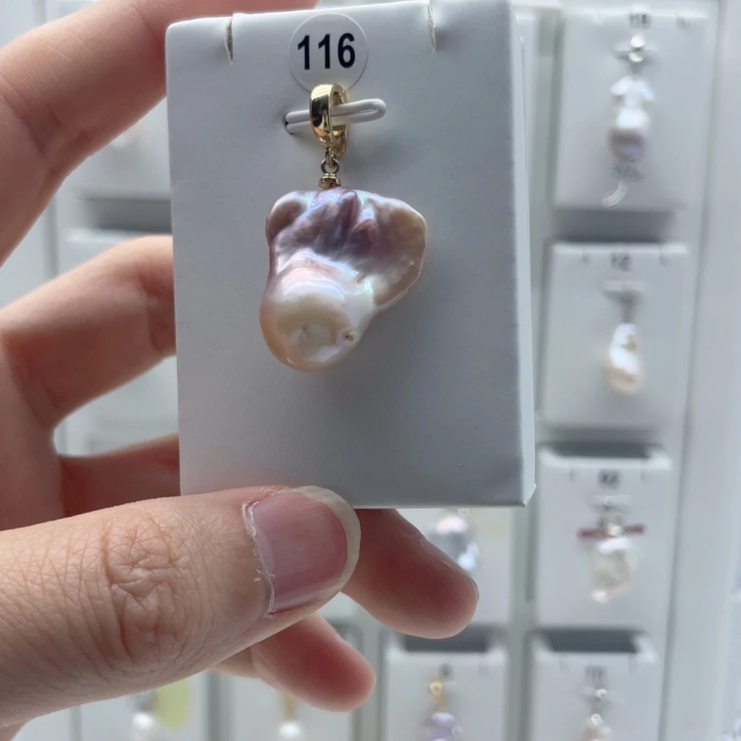 淡水珍珠合金颈饰