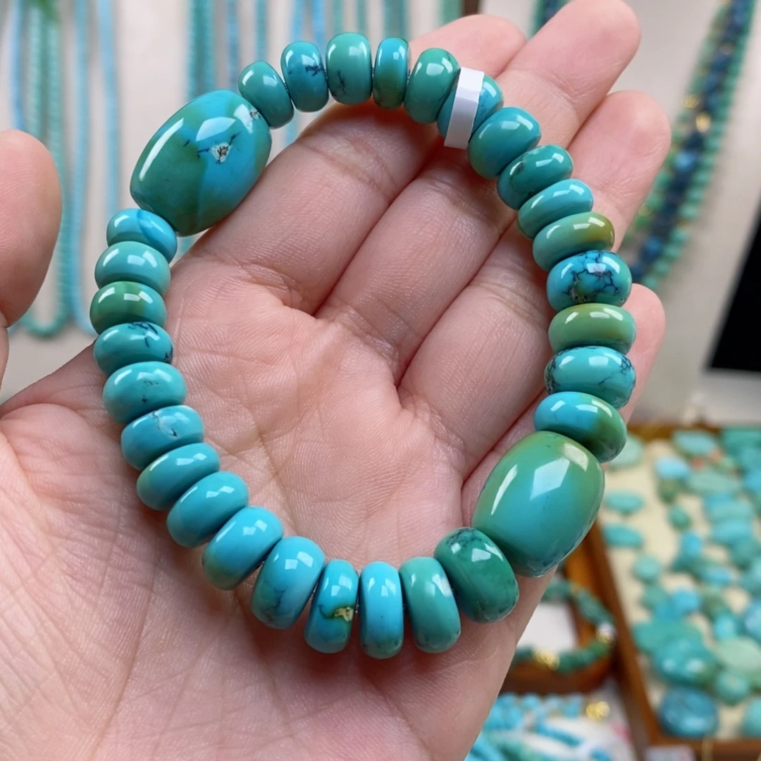 绿松石未镶嵌手串