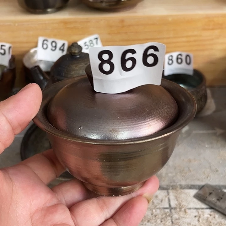 柴烧纯手工裸烧866