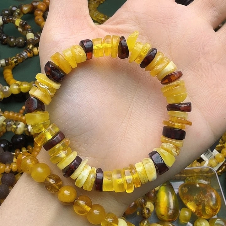 琥珀未镶嵌珠宝奇石