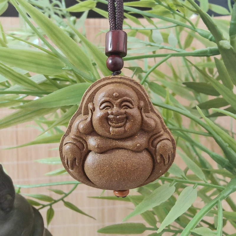 【弥勒】香牌 车挂吊坠腰佩摆件 精致天然