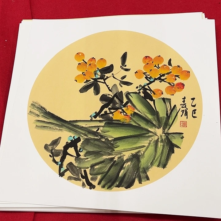 国画！花鸟和蝴蝶50.50