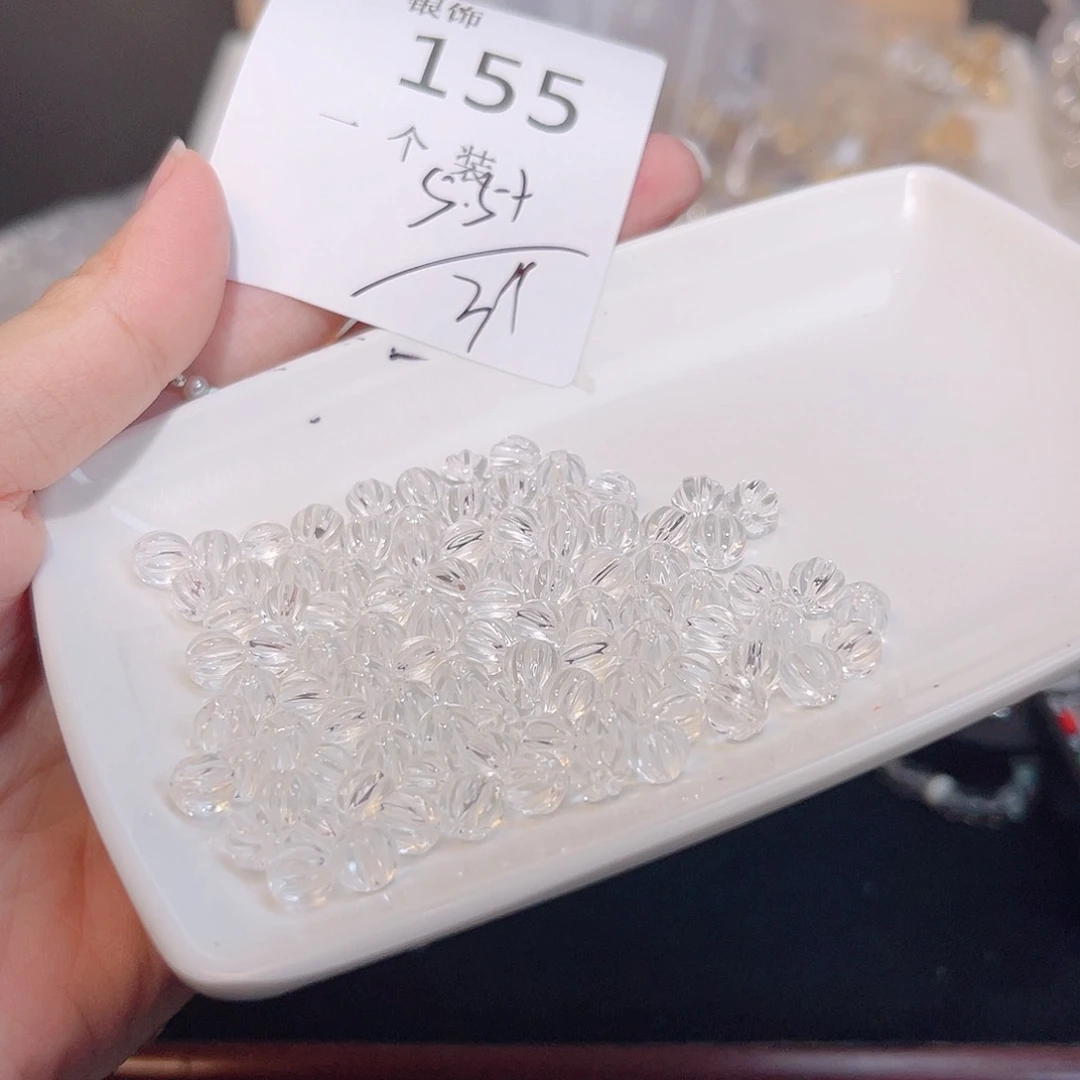 未镶嵌珠宝半成品水晶155 。