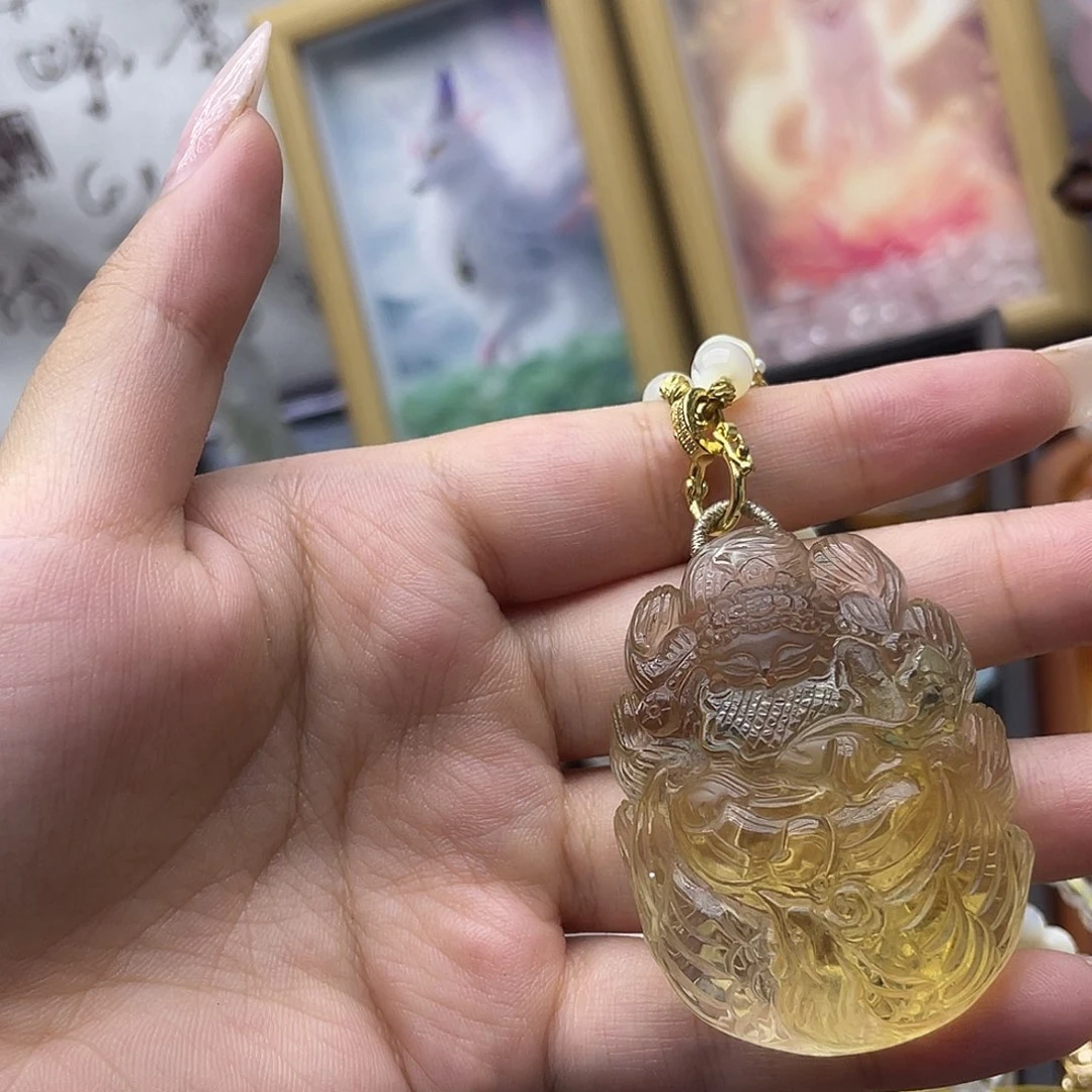 颈饰未镶嵌水晶天然