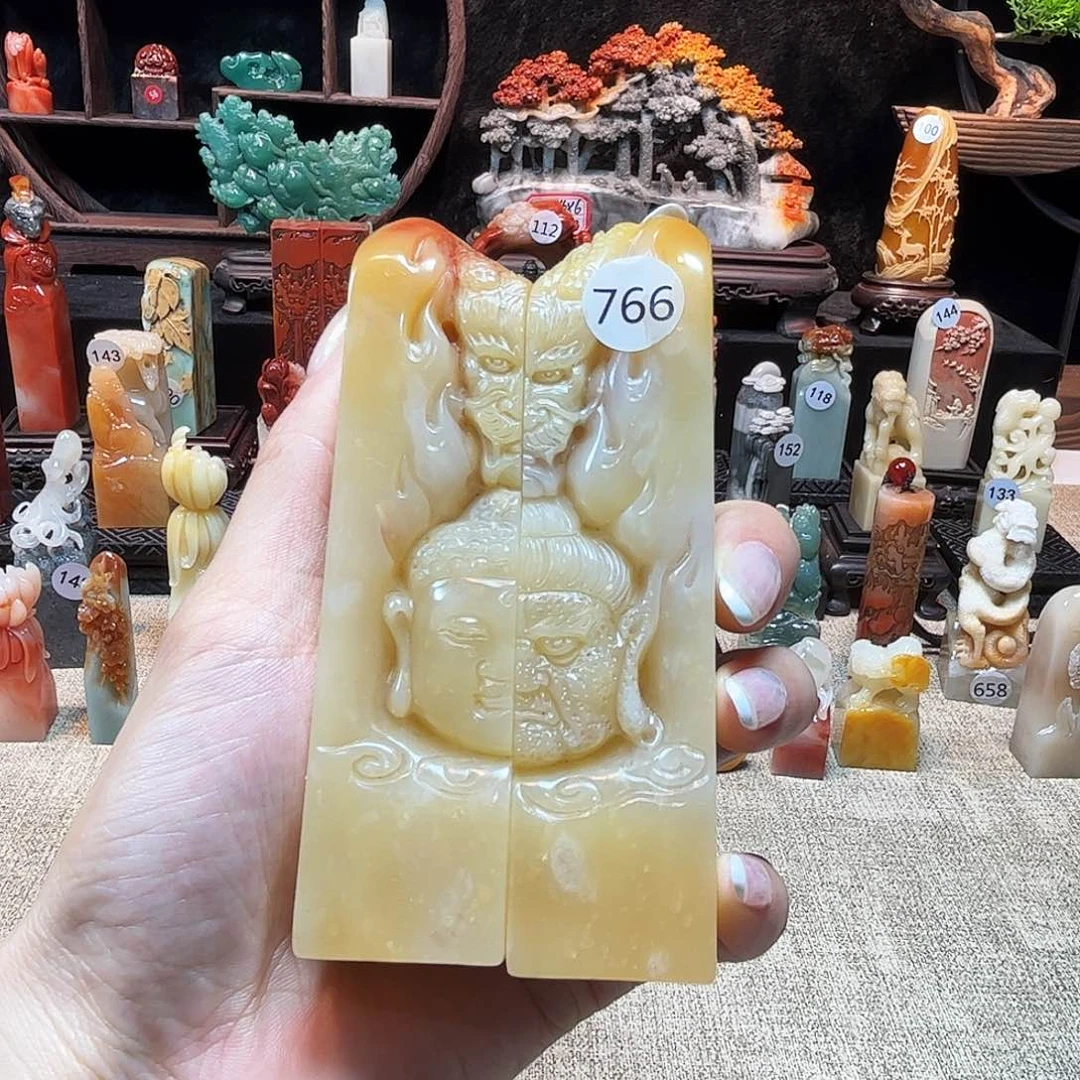 寿山石印石小*寿山石印章