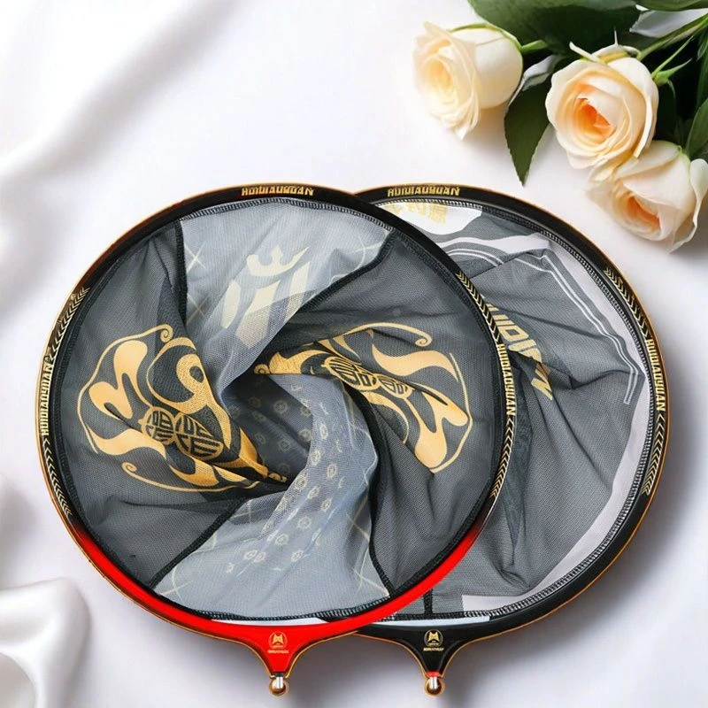 鲫鱼飞抄抄网头超轻加固抄网头纳米网兜黑坑竞技专用抄网网兜防刮