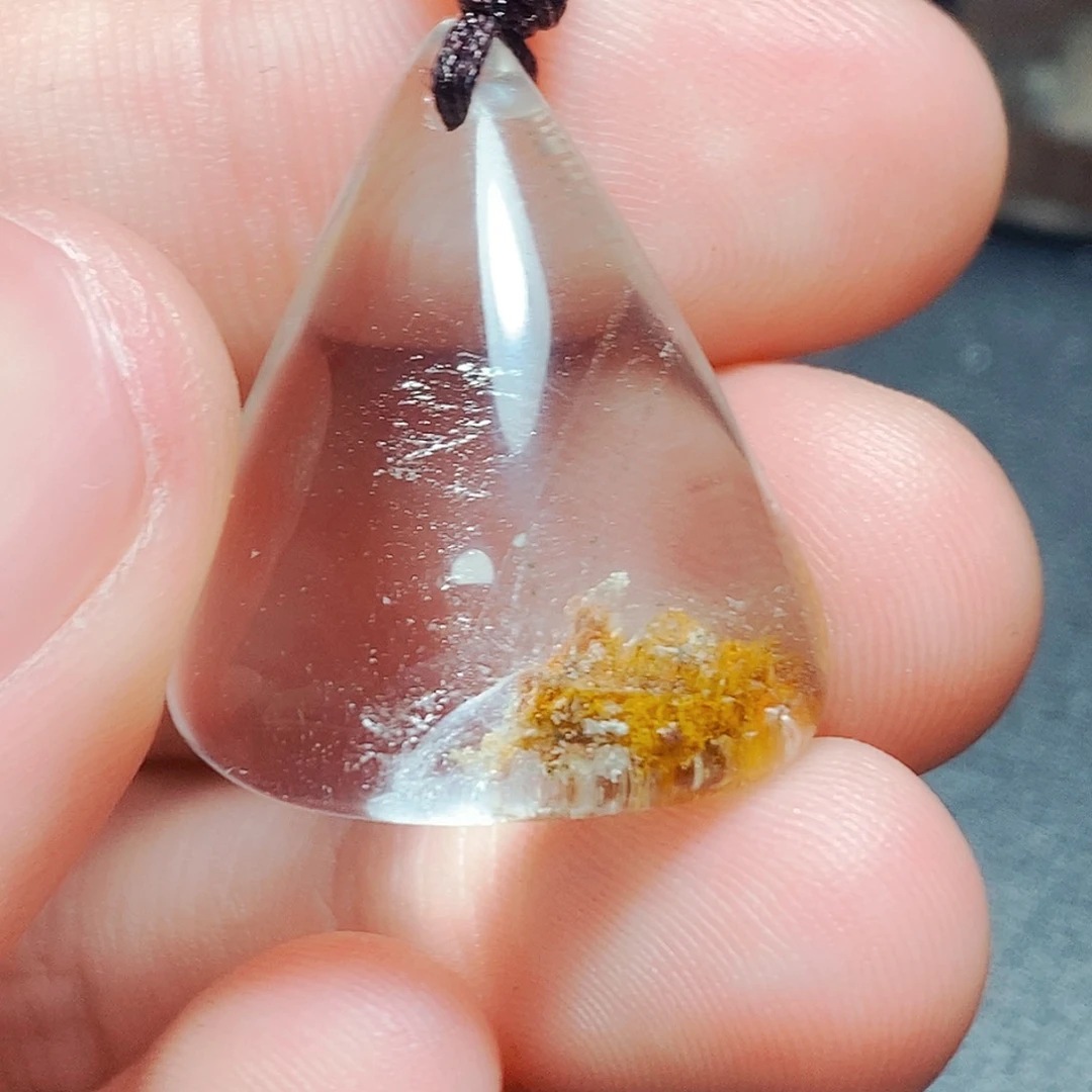 水晶颈饰未镶嵌蛋**喵