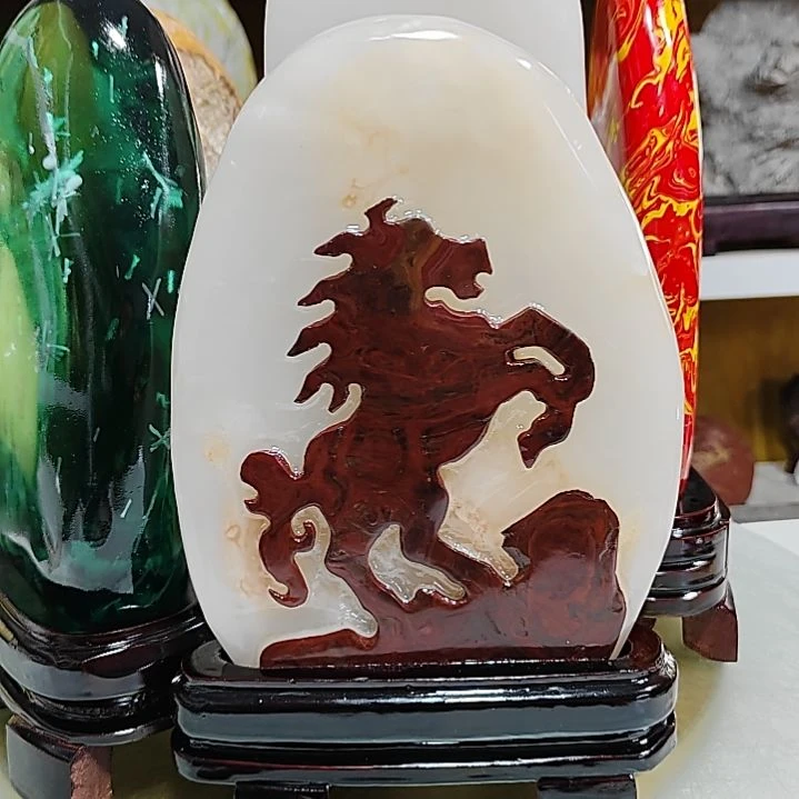 石材红花冰石头，，，，，