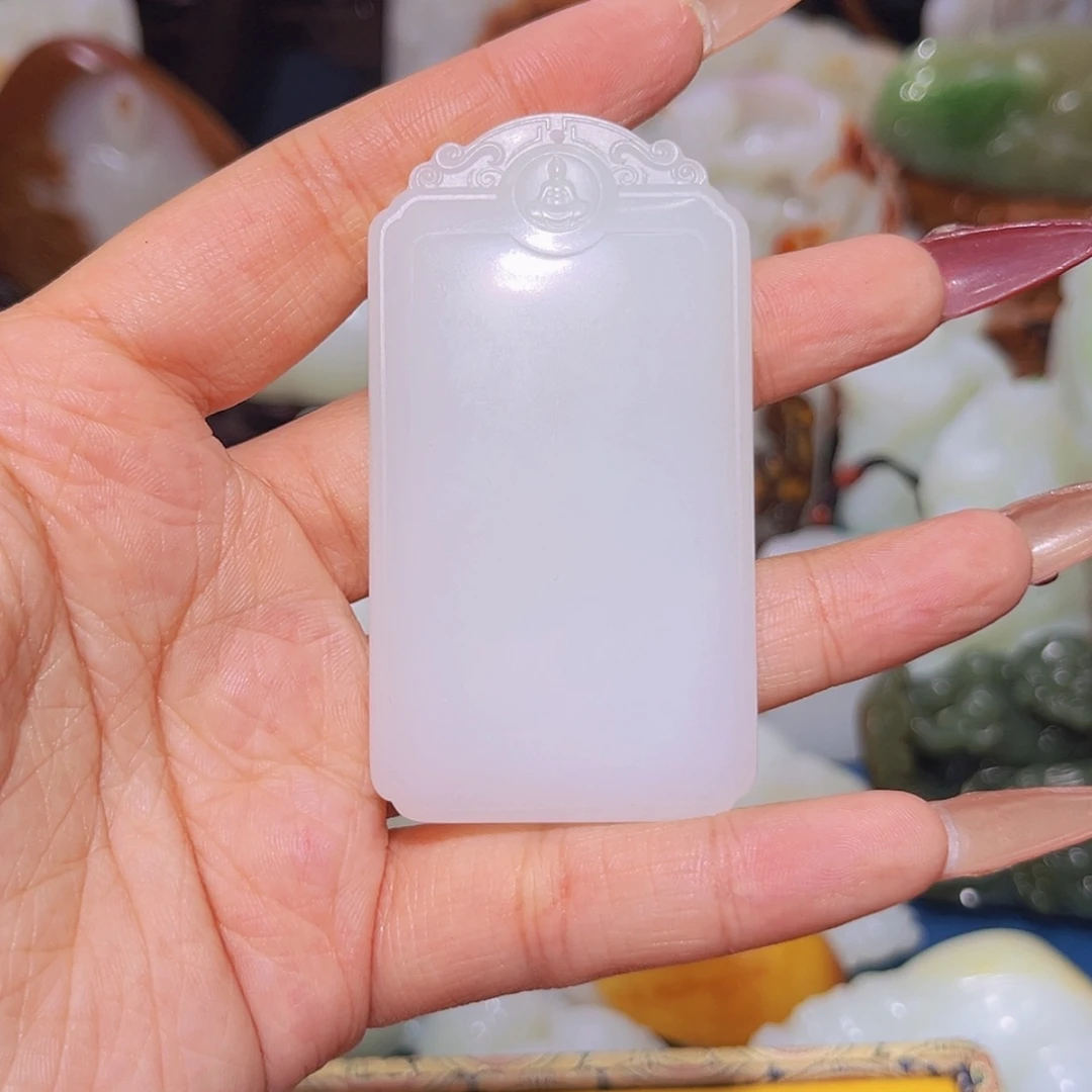 【闪购商品】和田玉挂件未镶嵌秦**武