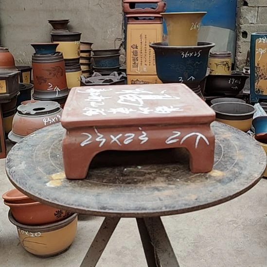 原***味宜兴紫砂花盆清仓处理