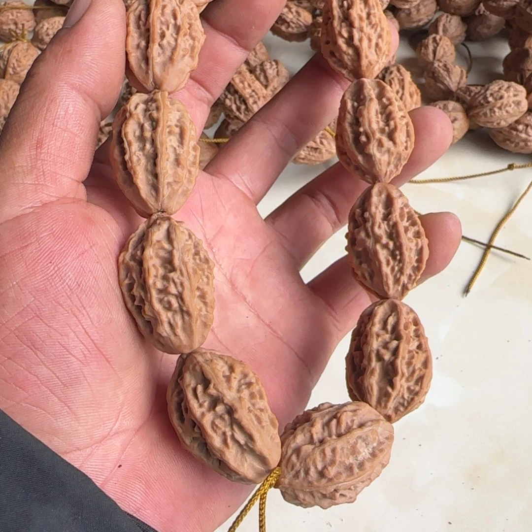 东***雨文玩核桃吊坠花生核桃