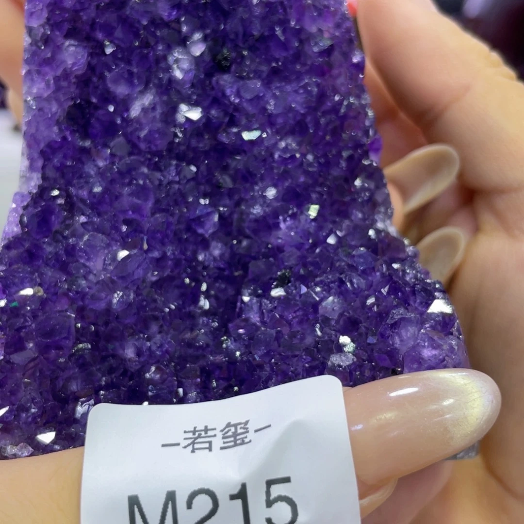 乌拉圭紫水晶摆件m215