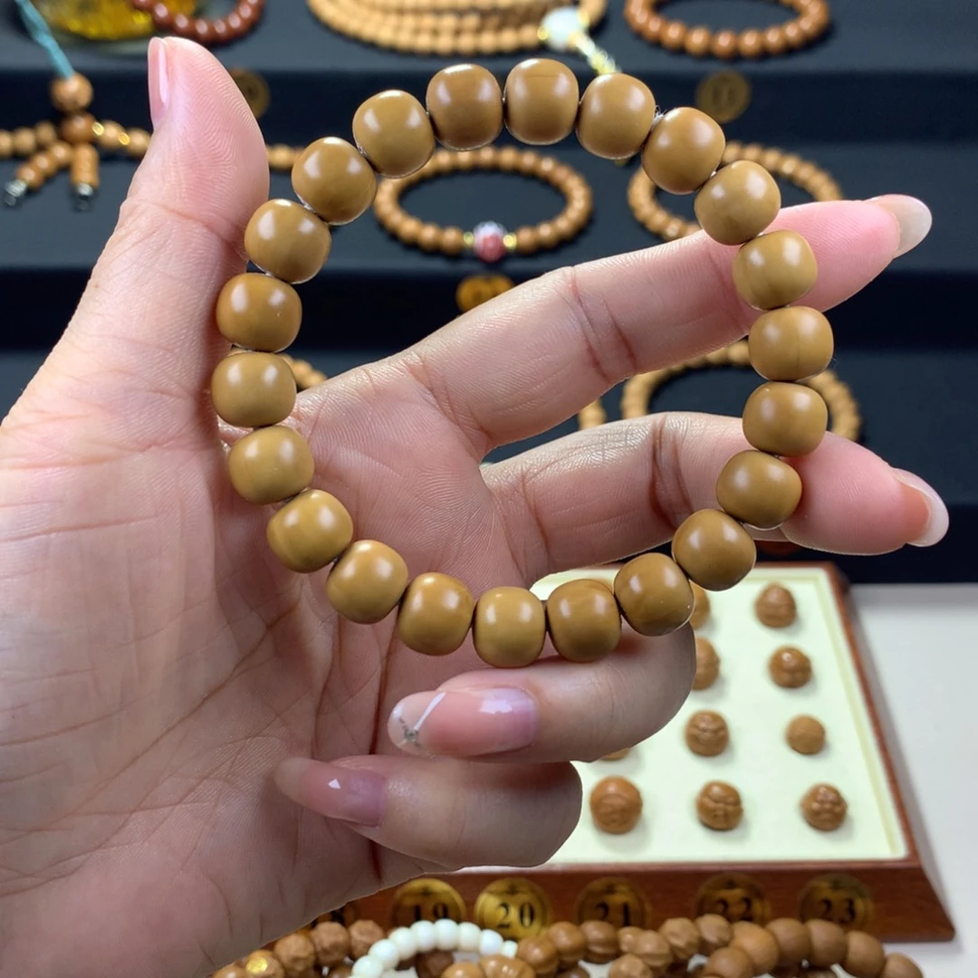 猴头核桃手串猴头核桃原皮原色小老型微瑕款