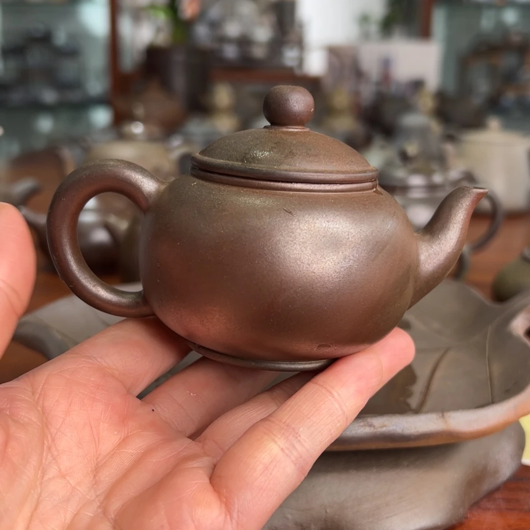 贵台龙窑柴烧茶壶A38