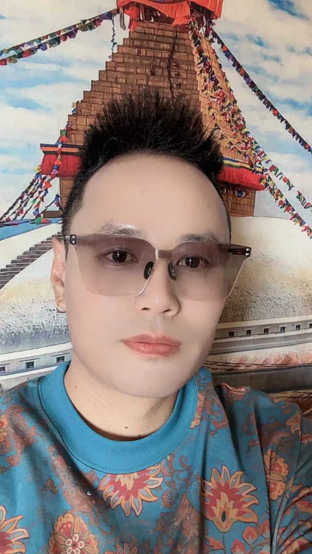 网红变色男女同款时尚眼镜4424