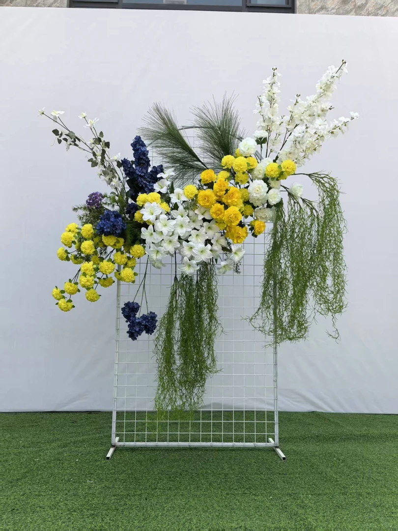 婚庆背景大挂花适用于婚礼订婚宴开业典礼等场所