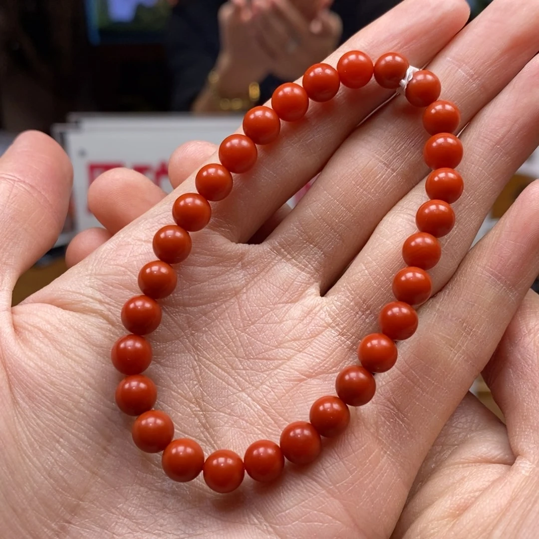 南红玛瑙串未镶嵌6➕阿东寨老南红