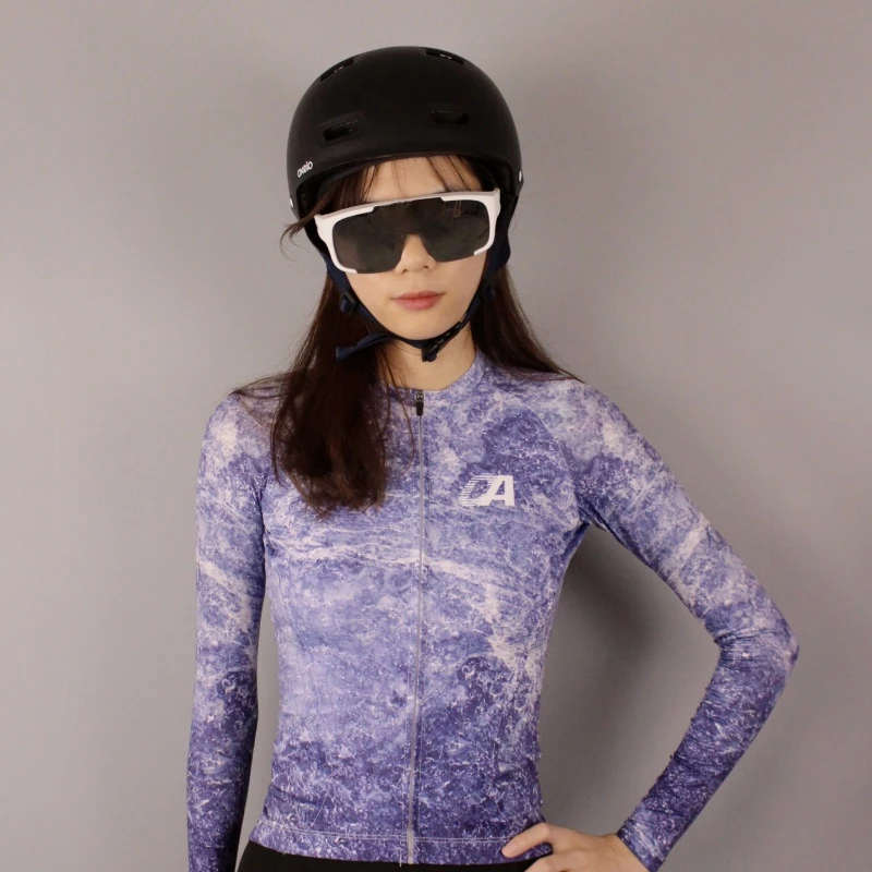 CA Cycling Artist女款砾光长袖轻薄透气速干户外骑行服上衣