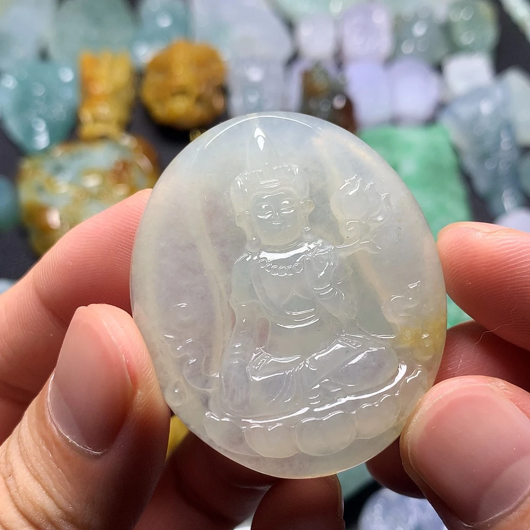 颈饰未镶嵌翡翠翡翠